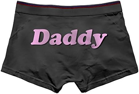 Htouch Daddy Men's Low-Rise Comfort Soft Underwear Boxer Brief M