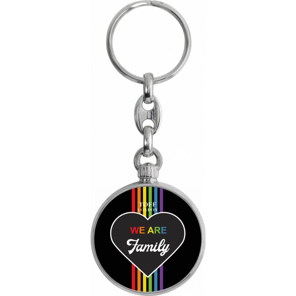 Toff London Pride We Are Family Rainbow Keyring