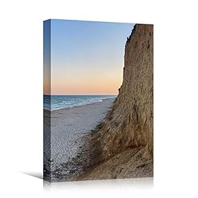 signwin Canvas Wall Art Rocky Seas Beach Beach...