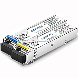 QSFPTEK 1.25G SFP Module, 1000Base-BIDI WDM