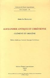 Alexandrie antique et chrétienne