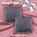 FinerFiber Velvet High Stretch Strapless Couch slipcover + Extra 2 Insert Cushions +Throw Pillow Covers | 1- Piece Sofa SlipCover for Furniture | Soft Durable Couch Covers for 3 Cushion Couch