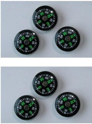 dpaerofly Wholesale Lot 120pcs 20mm Small Mini Compasses for survival kit