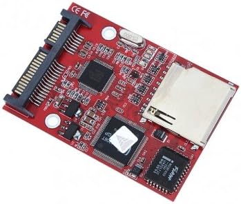 High Quality SD SDHC Secure Digital MMC to SATA Adapter Support Windows Mac Linux