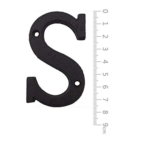 House Numbers- 3 Inch Innovative Wrought Iron