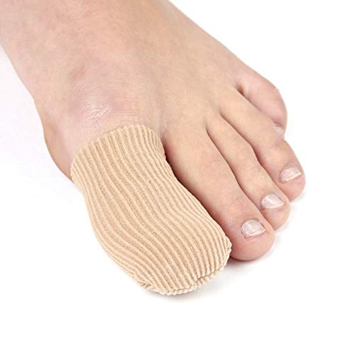 PediGel® - Medically Approved Polymer Gel Lined Digital Cap, Toe Protection and Relief from Corns - 4 Units - Medium