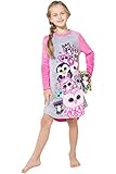 TY Beanie Boo Big Girls' Beanie Boo Plush Raglan Nightgown, Gray, 10/12