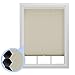 The Miro Brand Set of Two - 9/16 in. Trimmable Room Darkening Ivory Cordless Cellular Window Shades, 36 by 64 in.