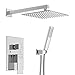 EMBATHER Shower System，Chrome Shower Faucet Sets with 10