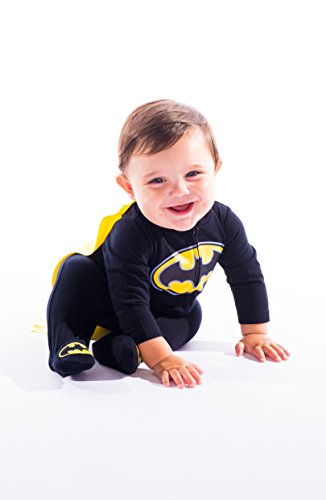 Baby Boys' Batman Costume Coverall with Cape