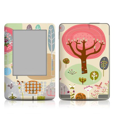 Forest Design Protective Decal Skin Sticker for Amazon Kindle 2 E-Book Reader (2nd Gen)