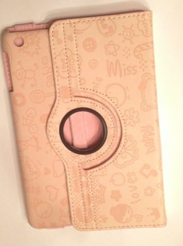 Magic Girl Little Witch Series PU Leather Stand Case Cover iPad Mini (Light Pink) - MG3