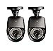Q-See QM9702B-2 High-Resolution 900TVL Weatherproof Cameras with 100-Feet Night Vision, 2 Pack (Black)