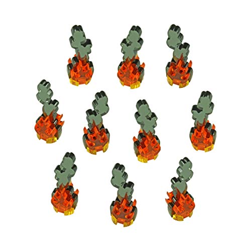 Litko Game Accessories Micro Flaming Wreckage Markers (10)