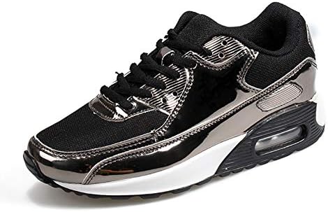 Women Breathable Mesh Sneakers Lace up Patchwork Striped Sole Fabric Bling Flat Casual Vulcanize Shoes