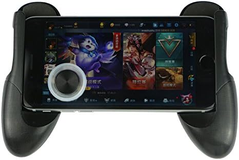 Mobile Game Joystick Controller Handle Holder Handgrip Handle Grip Case with Joystick for Mobile Phone, Ergonomic Design to Improve Grip and Comfort, Support 4.5''-6.5'' Smartphone