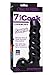 Doc Johnson Vac U Lock Codeblack Raging Hard On Dildo, 7 inch