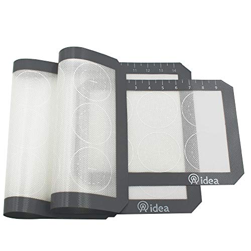 image for Aidea Nonstick Silicone Baking Mat 3-Piece - 11-5/8