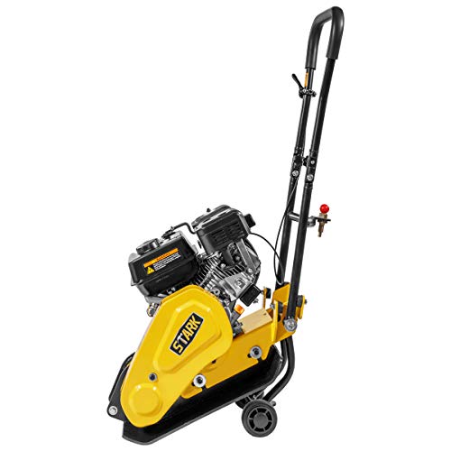 STKUSA 6.5HP Gas Vibration Compaction Force Industry Plate Compactor Construction 2360Lbs Force