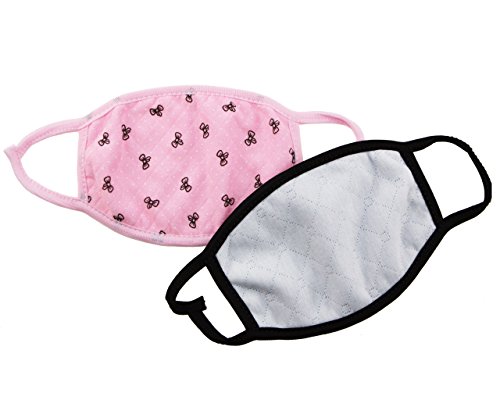 Set of 10 Cute Anti Dust Pollution Latex Free Cotton Bowknot Crown Starry sky Face Mouth Mask For Women Girls