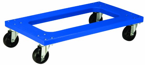 UPC 032903223583, Akro-Mils RMD3018F4PN Steel Reinforced Flush Plastic Dolly, 30-Inch by 18 inch, Blue