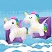 Inflatable Unicorn Arm Bands Swimming Boat Children Inflatable Sleeves Swim Circle Armbands Pool Toy for Kids Toddlers Infants 2-8 Years