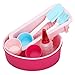 Vonshef 18 Piece Silicone Bakeware Baking Set - Cupcake, Round Cake, Bread Molds, Icing Decorator + Spatula & Pastry Brush