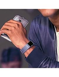 correa de cuero para Fitbit Charge 2 , FB160LBIGS, S, Índigo, 1, 1