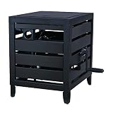 AMES 2519100 NeverLeak Cold-Weather Resistant Cabinet with Auto-Track Reel, 150-Foot Hose Capacity