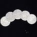 WSNMING 5 Pcs Steel Morgan Dollar (3.8cm Dia) Magic Tricks Can Be Sucked Props Accessories Used Appearing/Disappearing Coin Magie Props
