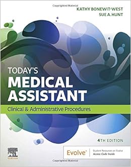 Today S Medical Assistant Clinical Administrative Procedures 4e 9780323581271 Medicine Health Science Books 