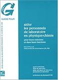 aider les personnels de laboratoire en physique/chimie pour leurs concours et dans leurs focntions by
