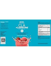 GNC Total Lean CLA Carnitine - Berry Sorbet