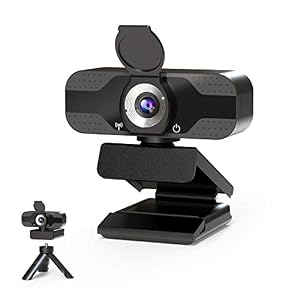 Webcam HD 1080P with Stereo Microphone for Laptop Desktop Computer USB Cameras Video Web Cam Pro Streaming Webcams for…