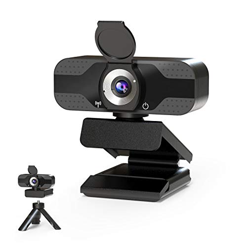Webcam HD 1080P with Stereo Microphone for Laptop Desktop Computer USB Cameras Video Web Cam Pro Streaming Webcams for…