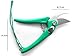 VNX ProGarden Premium Quality Bypass Pruning Shears, Scissors, Hand Pruners, Garden Shears, Clippers, Bonsai Cutters, Tree Trimmers, Excellent Garden Tools, Best Gift for Gardeners, Green
