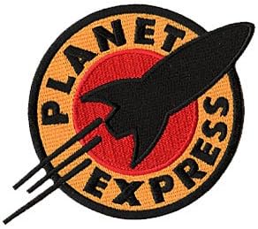 Futurama Planet Express Woven Patch
