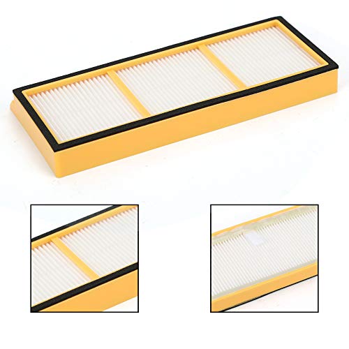 SUNTARY Replacement Accessories for Shark ION Robot RV750 RV750C RV755 RV720 RV700 Vacuum Cleaner, (NOT Fit RV7XX_N), 1 Main Brushroll +2 Filter + 6 Side Brush + 1 Cleaning Tool, 10 Packs Spares Parts