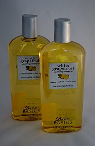Back to Basics White Grapefruit Clarifying Shampoo 12 oz ~ 2 Pack
