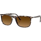 Ray-Ban Havana Yellow Turtle Gradient Brown Rectangular Sunglasses, 100% UV Protection, Acetate Frame (0RB2216-14318561)