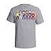 VIPwees Formula 1 Legends mens cult motor sport F1 car caricature gift t shirt