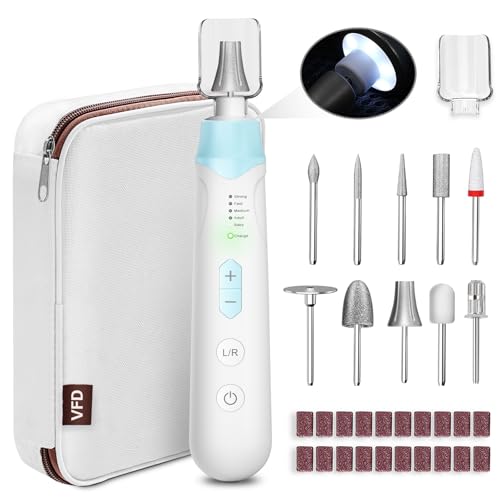 Electric Nail File Drill with LED Lamp