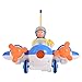 FunsLane Radio Control Cartoon Airplane Toy R/C Toy with Music and Light for Toddlers