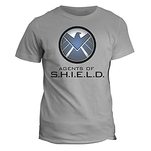 fashwork Tshirt Agents of Shield – Serie TV – Telefilm – in Cotone by