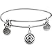 Bangle Bracelet and Celtic Circle Charm