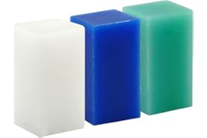 YAYALELE 5pcs Wax Block Dental Materials Jewelry Mechanic Carving Wax Dental Polishing Wax Design Wax 4color Model Making Oral Tools