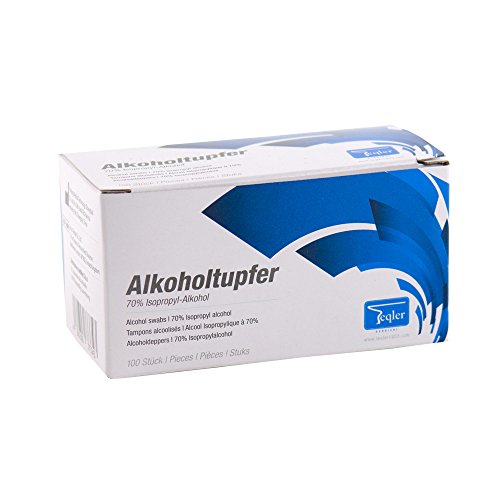 Teqler T-431101 Alkoholtupfer (100-er Pack)