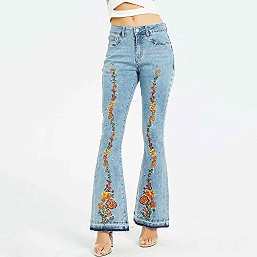 JJYPT Embroidery Embroidered Flares 