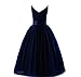 Glamulice Navy Blue Flower Girl Lace Bridesmaid Dress Long A Line Wedding Pageant Dresses Tulle Spaghetti Strap Party Gown Princess Kids Birthday Maxi Prom Ballgown 12 13 Girls Evening Gowns Christmas