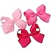Fortop Boutique Grosgrain Ribbon Hair Bows Alligator Clips 15 Piece